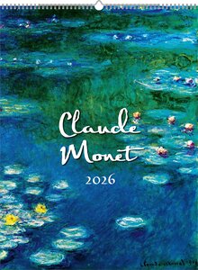 Auf diesem Bild sehen Sie das Produktbild fr KALENDER CLAUDE MONET 2026 -