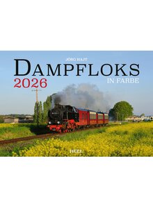 Auf diesem Bild sehen Sie das Produktbild fr KALENDER DAMPFLOKS IN FARBE 2026
