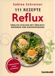 Auf diesem Bild sehen Sie das Produktbild fr 111 REZEPTE REFLUX - SABINE SCHREINER