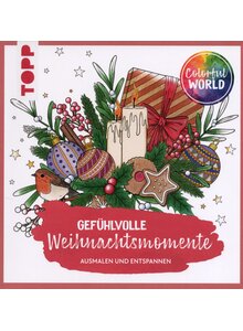 Auf diesem Bild sehen Sie das Produktbild fr AUSMALBUCH GEFHLVOLLE WEIHNACHTSMOMENTE -