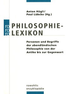 Auf diesem Bild sehen Sie das Produktbild f�r PHILOSOPHIE-LEXIKON - H�GLI/L�BCKE (HRSG.)