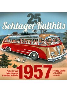 Auf diesem Bild sehen Sie das Produktbild f�r CD 25 SCHLAGER KULTHITS 1957