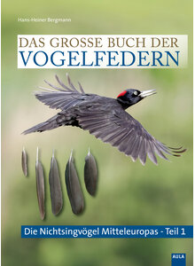 Auf diesem Bild sehen Sie das Produktbild f�r DAS GRO�E BUCH DER VOGELFEDERN NICHT-SINGV�GEL MITTELEUROPAS 1 - HANS-HEINER BERGMANN