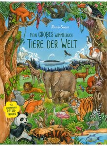 Auf diesem Bild sehen Sie das Produktbild f�r MEIN GRO�ES WIMMELBUCH DER TIERE - ANNE SUESS