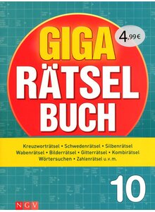 Auf diesem Bild sehen Sie das Produktbild f�r GIGA R�TSELBUCH 10 -