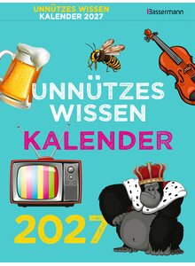Auf diesem Bild sehen Sie das Produktbild für UNNÜTZES WISSEN KALENDER 2027