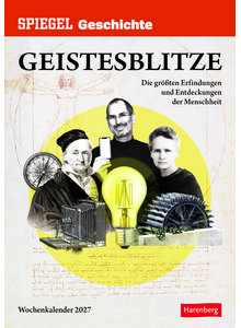 Auf diesem Bild sehen Sie das Produktbild f�r KALENDER SPIEGEL GESCHICHTE GEISTESBLITZE 2027 -