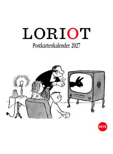 Auf diesem Bild sehen Sie das Produktbild f�r LORIOT POSTKARTENKALENDER 2027
