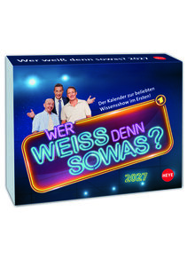 Auf diesem Bild sehen Sie das Produktbild f�r TAGESABREI�KALENDER WER WEISS DENN SOWAS? 2027 -