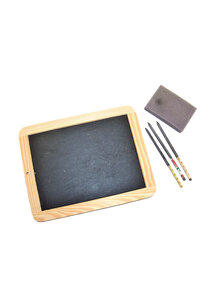 Produktbild fr 'SCHIEFERTAFEL SET'