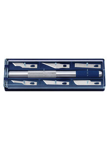 HOBBYMESSER-SET MIT 6 KLINGEN- FORMEN