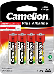 Produktbild fr 'ALKALINE PLUS BATTERIEN AA 4ER-PACK'