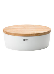 BROTTOPF KERAMIK OVAL MIT