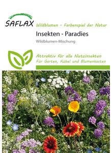 INSEKTEN-PARADIES WILDBLUMEN- MISCHUNG PFLANZENSAMEN