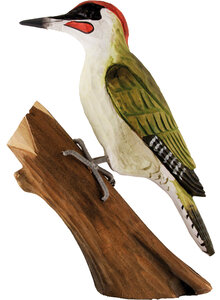 Produktbild fr 'GRNSPECHT - HANDGESCHNITZTER VOGEL AUS HOLZ'