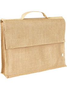 Produktbild fr 'JUTE-DOKUMENTENTASCHE NATUR'