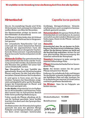 SAMEN HIRTENTSCHEL Bild 2