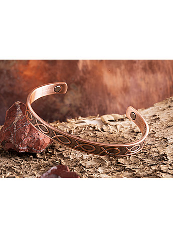 KUPFER-MAGNET-ARMREIF FAITH Bild 2