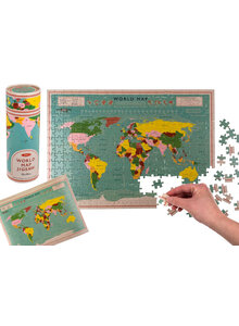 PUZZLE WELTKARTE 300 TEILE