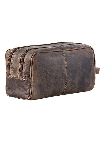 LEDER KULTURTASCHE STONE Bild 3