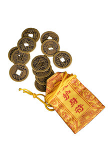 Produktbild fr 'CHINESISCHE GLCKSMNZEN 12ER-SET'