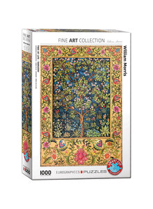 Produktbild fr 'PUZZLE WANDTEPPICH LEBENSBAUM WILLIAM MORRIS 1000 TEILE'