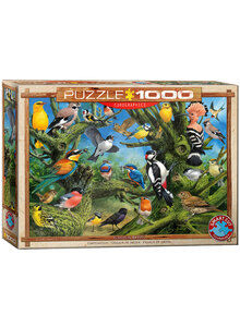 PUZZLE GARTENVGEL 1000 TEILE