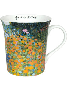 PORZELLANBECHER KLIMT LES FLEURS