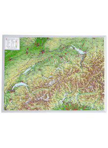 GEORELIEF-KARTE SCHWEIZ