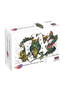 ARTEFAKT-HOLZPUZZLE EULE Bild 3