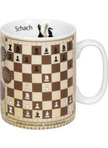 PORZELLANBECHER SCHACH