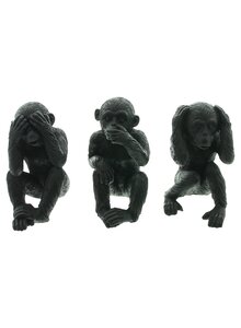 FIGUREN AFFENTRIO 3ER-SET