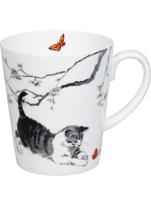 Auf diesem Bild sehen Sie das Produktbild fr PORZELLANBECHER KATZE