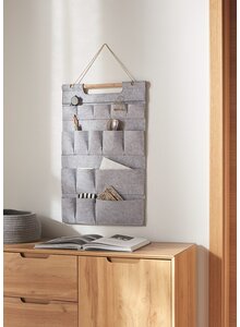 WAND-ORGANIZER FILZ GRAU