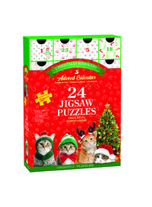 PUZZLE-ADVENTSKALENDER KATZEN 24 X 50 TEILE