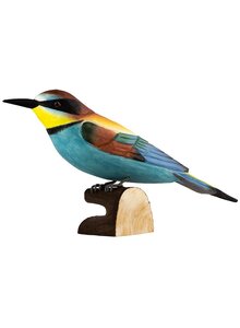 Produktbild fr 'DECOBIRD BIENENFRESSER - HAND- GESCHNITZTER VOGEL AUS HOLZ'