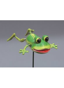 Auf diesem Bild sehen Sie das Produktbild fr BLUMENKASTEN-STECKER TAUCHEND- ER FROSCH