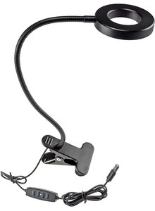 LED KLEMMLEUCHTE MIT USB- BETRIEB