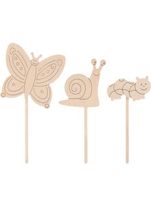 Produktbild fr 'BLUMENSTECKER ZUM ANMALEN'