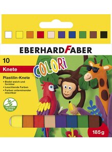 Auf diesem Bild sehen Sie das Produktbild fr PLASTILIN-KNETE COLORI 10ER