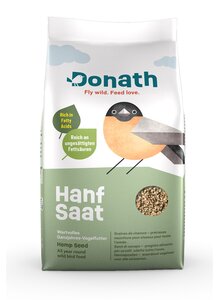 Produktbild fr 'VOGELFUTTER HANF-SAAT 1 KG'