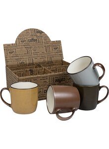 Auf diesem Bild sehen Sie das Produktbild fr BECHERSET JUST COFFEE 4-TLG.