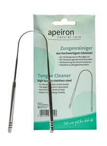 ZUNGENREINIGER AUS EDELSTAHL