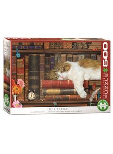 PUZZLE DAS NICKERCHEN DER KATZE 500 TEILE