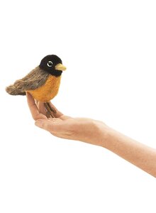 Auf diesem Bild sehen Sie das Produktbild fr FINGERPUPPE ROTKEHLCHEN