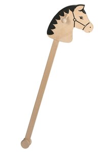 Auf diesem Bild sehen Sie das Produktbild fr STECKENPFERD CALLU AUS BUCHEN- HOLZ