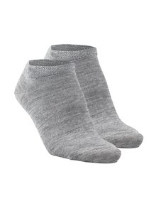 ALPAKA SNEAKER-SOCKEN LOW-CUT GRAU GR. 35/38