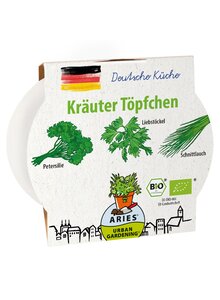 Auf diesem Bild sehen Sie das Produktbild fr BIO-KRUTERTPFCHEN DEUTSCHE KCHE