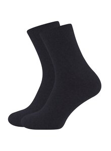 Auf diesem Bild sehen Sie das Produktbild fr WOHLFHLSOCKE FEELGOOD MARINE-BLAU GR. 36-38