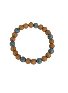 Auf diesem Bild sehen Sie das Produktbild fr ARMBAND PINIE-K2 KUGELN 8 MM